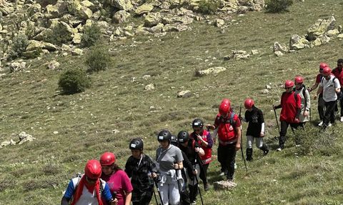 Kırşehir'de Dağcıların 19 Mayıs Kutlaması