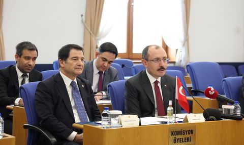 KKTC Heyetinin TBMM Plan ve Bütçe Komisyonu Ziyareti