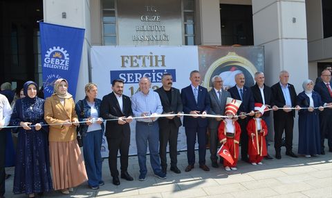 Kocaeli'de Fetih 1453 Resim Sergisi Açılışı Gerçekleşti