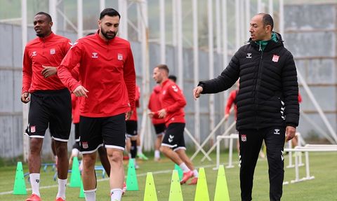 Sivasspor'un Maç Hazırlıkları Devam Ediyor