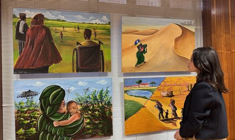 Somalili Genç Sanatçılar Londra'da Sanatseverlerle Buluştu