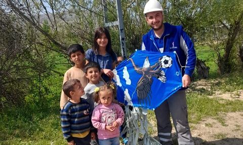 Uçurtma Kurtarma Operasyonu: KCETAŞ Ekiplerinden Yardım
