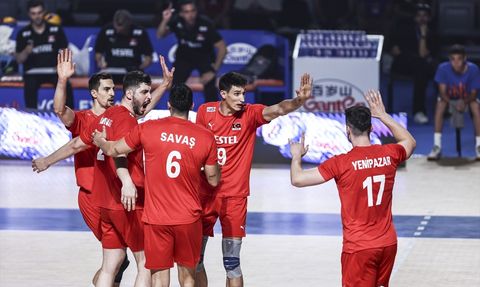 A Milli Erkek Voleybol Takımı Ukrayna'ya Yenildi