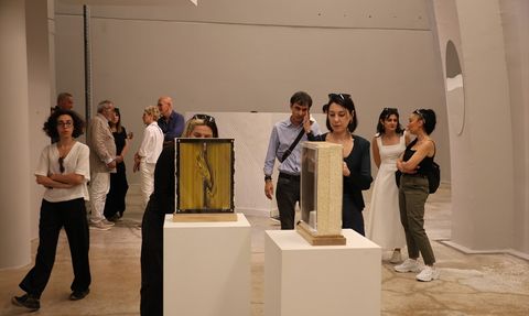 Baksı Müzesi'nde 'Zamanlı-Zamansız' Sergisi Açıldı