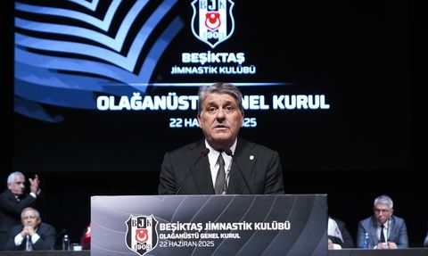 Beşiktaş Kulübü Olağanüstü Genel Kurul Toplantısı Tamamlandı