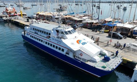 Fethiye-Rodos Deniz Otobüsü Seferleri Başladı