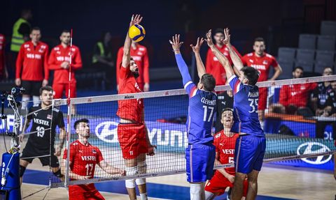 FIVB Milletler Ligi: Türkiye Fransa'ya Yenildi