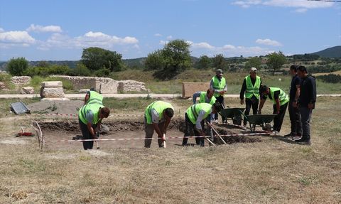 Hadrianopolis Antik Kenti'nde İki Dairesel Yapının Gizemi Çözülüyor