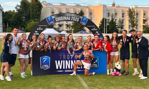 Kadın 7'li Ragbi Milli Takımı Avrupa Trophy'de Şampiyon Oldu
