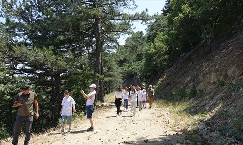 Kazdağları'nda Babalar Günü için Doğa Kampı