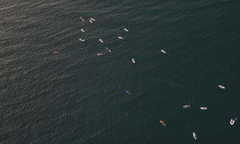 Mersin'de Keyifli Kürek Sörfü Deneyimi