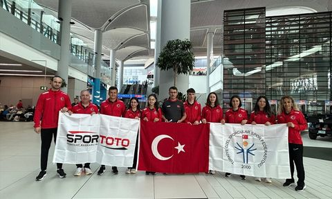 Özel Sporcular Masa Tenisi Milli Takımı Çekya'da Madalya Peşinde