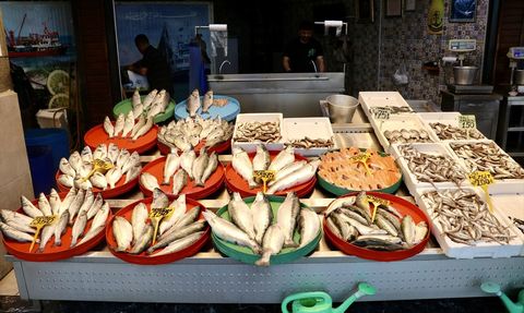 Trabzon'da Balık Tezgahlarında Bolluk Yaşanıyor
