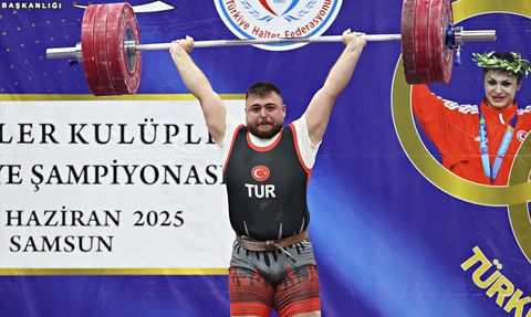 Türkiye Halter Şampiyonası Samsun'da Tamamlandı