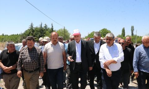 Ziraat Odaları Başkanı Bayraktar, Yozgat'taki Afet Bölgesini Ziyaret Etti