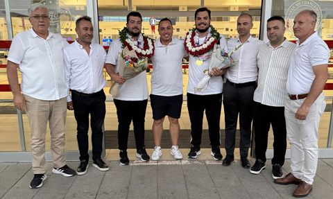 Avrupa Şampiyonları Kahramanmaraş'ta Karşılandı