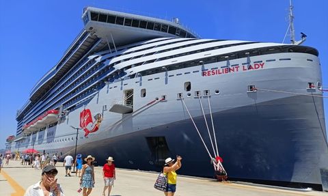 Bodrum'a Dev Kruvaziyer Ziyareti