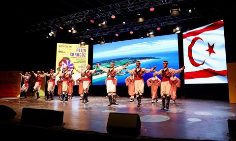 Bursa'da 37. Uluslararası Altın Karagöz Halk Dansları Yarışması Başladı