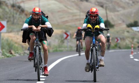 Erzurum'da Uluslararası Palanekstrem Rotamız Macera Yarışması Devam Ediyor
