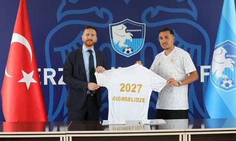Erzurumspor FK, Guram Giorbelidze ile İki Yıllık Anlaşma Yaptı
