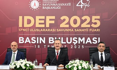 IDEF 2025'in Basın Tanıtımı Yapıldı