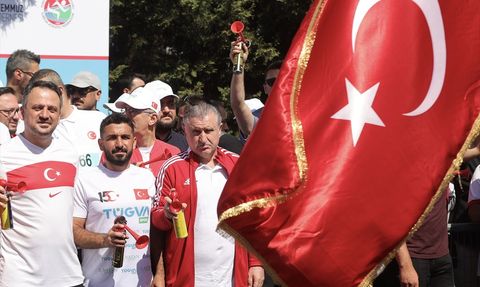 İstanbul'da Vatan Koşusu ile 15 Temmuz Şehitleri Anıldı