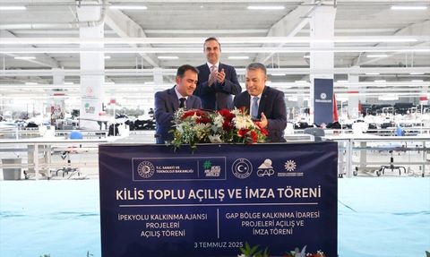 Kilis'te Toplu Açılış Töreni: Bakan Kacır'dan Yeni Projeler Müjdesi