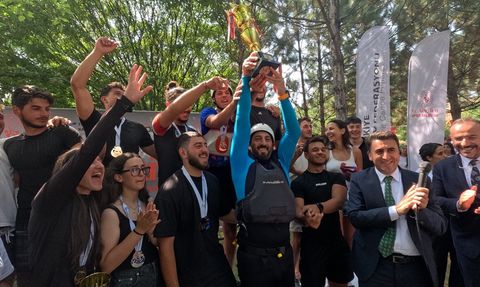 Tunceli'de Türkiye Rafting Şampiyonası ve Süper Kupa Yarışları Tamamlandı