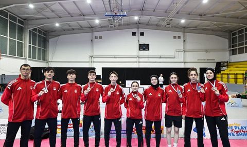 Türkiye, EYOF 2025'te Tekvandoda Zirveye Çıktı