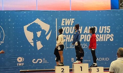 Yıldızlar ve 15 Yaş Altı Avrupa Halter Şampiyonası'nda Türk Başarısı