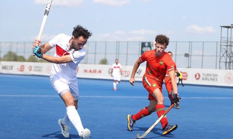 Açık Alan Hokeyi Erkekler Avrupa Şampiyonası Kırklareli'nde Devam Ediyor