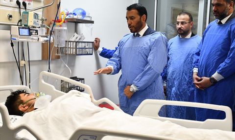 BAE Büyükelçisi Zahiri'den Trabzon'daki Kazada Yaralananlara Ziyaret