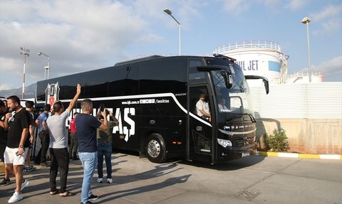 Beşiktaş, Alanya'ya Ulaştı
