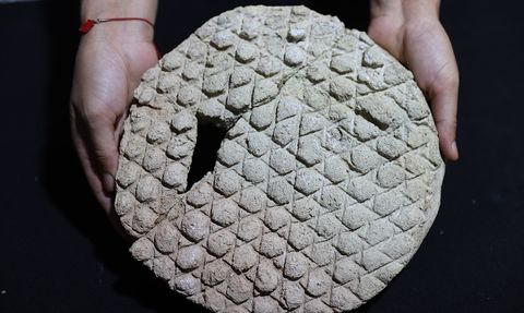 Harran'da Tarihi Ekmek Kalıbı Keşfi