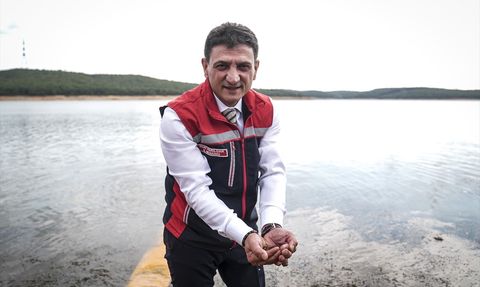 İstanbul'da 3.7 Milyon Sazan Yavrusu Suyla Buluştu