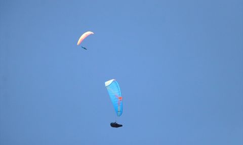 Kayseri'de Türkiye Yamaç Paraşütü Şampiyonası Devam Ediyor