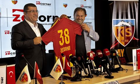 Kayserispor'a Zecorner İsim Sponsoru Oluyor