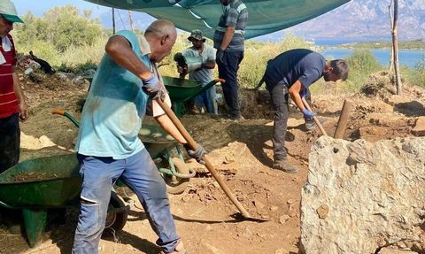 Kedreai Antik Kenti'nde 2025 Kazı Çalışmaları Devam Ediyor