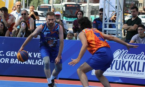Lite Quest 3x3 Uluslararası Basketbol Turnuvası Kayseri'de Devam Ediyor