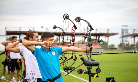 Samsun'da Okçuluk Türkiye Kupası'nın 3. Ayağı Tamamlandı