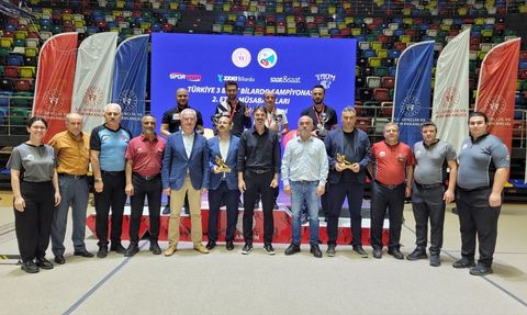 Samsun'da Türkiye 3 Bant Bilardo Şampiyonası Sonuçlandı
