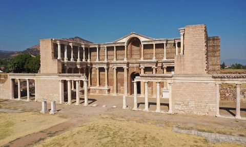 Sardes Antik Kenti'ndeki Lidya Kalıntıları Ziyarete Açılıyor