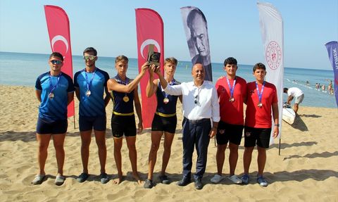 Sinop'ta Deniz Küreği Türkiye Şampiyonası Sona Erdi