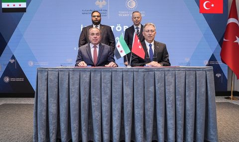 Türkiye-Suriye İş Birliği İçin Mutabakat Zaptları İmzalandı
