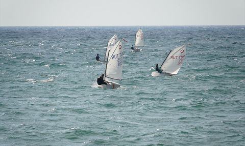 9. Uluslararası Süleymanpaşa Optimist Cup Yelken Yarışları Devam Ediyor
