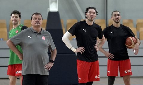 A Milli Basketbol Takımı, İsveç Maçına Hazır