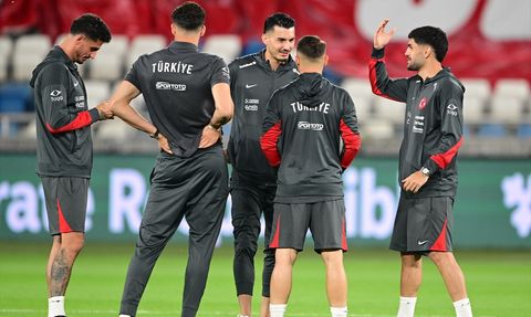 A Milli Futbol Takımı Gürcistan Maçı İçin Hazır