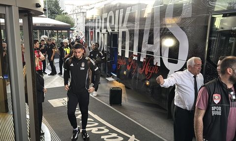 Beşiktaş, Kayseri'ye Ulasarak Maç Hazırlıklarına Başladı