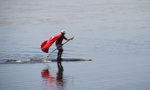 Beyşehir Gölü'nde Kürek Sörfü Etkinliği