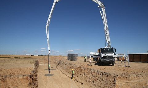 Edirne'de İpsala OSB'de Yeni Fabrikaların Temeli Atıldı